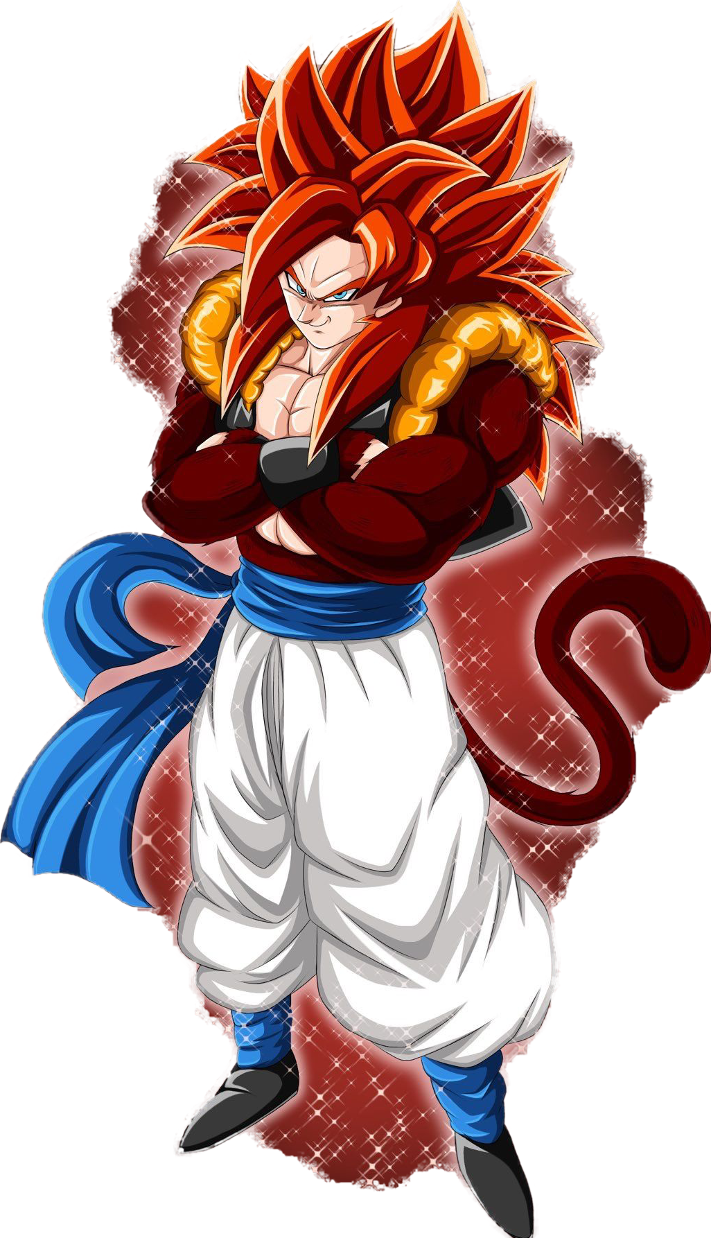 SSJ4 Gogeta is the ultimate Mightiest Fusion by kraucheunas on DeviantArt