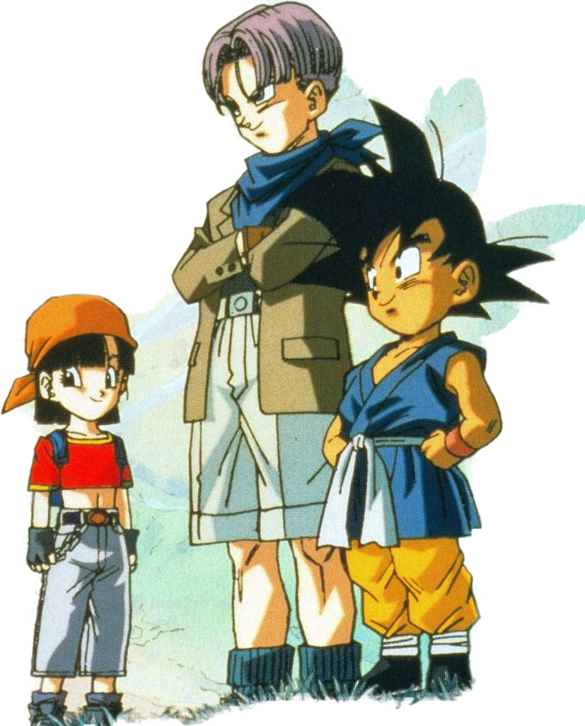 A New Adventure Unfolds] Goku (GT) & Pan (GT) & Trunks (GT)