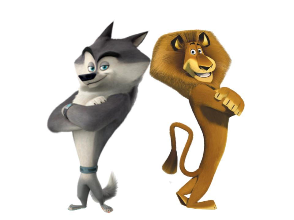 Alex The Lion and Agent Classified by kraucheunas on DeviantArt