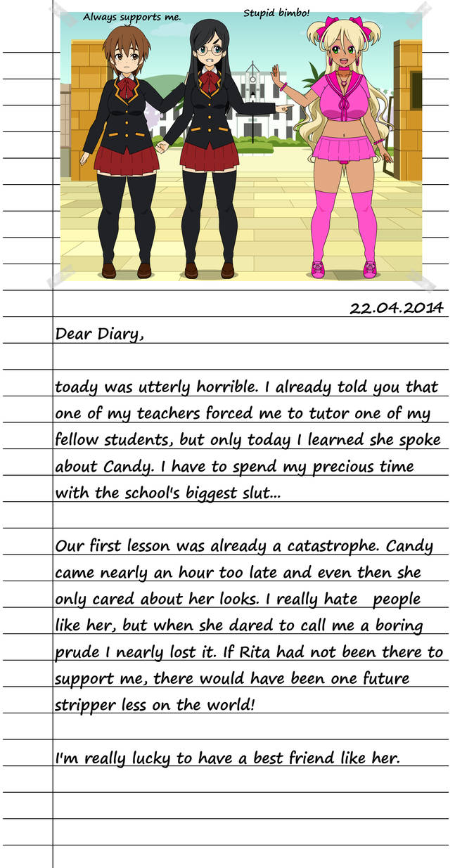 Dear Diary - 2 by Fibem993 on DeviantArt