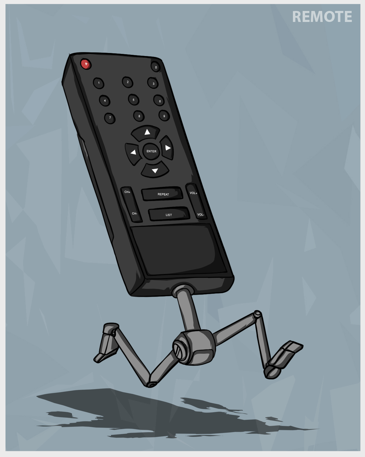 Remote Deviantart March of Robots 27 - Remote by DroidSpark on DeviantArt