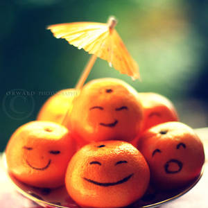 mandarins smile
