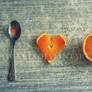 I love oranges