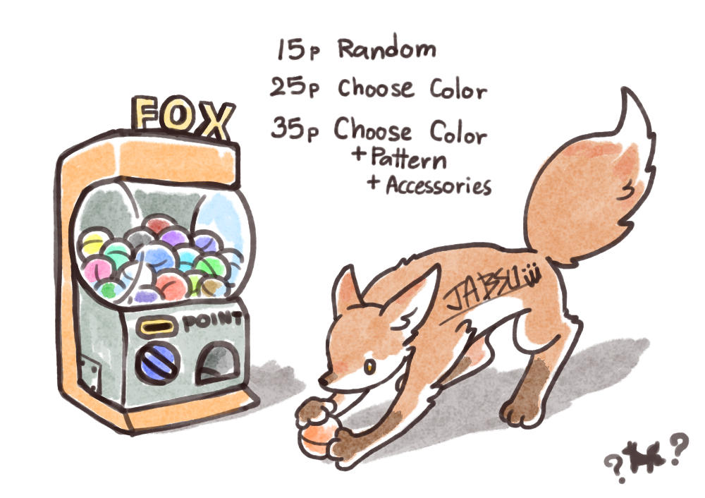 [Open] Fox Gachapon