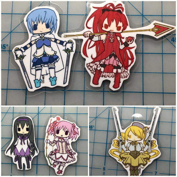 Puella Magi Madoka Magica- selection A charms