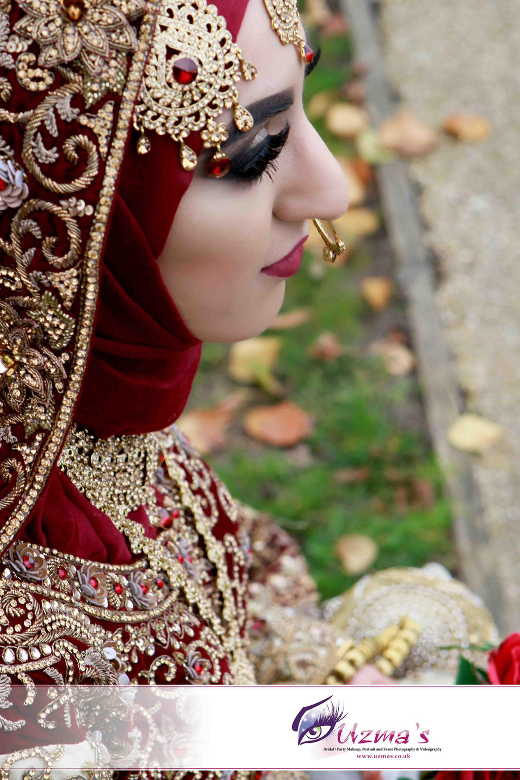 Asian Bridal Makeup Of A Bride From Uk