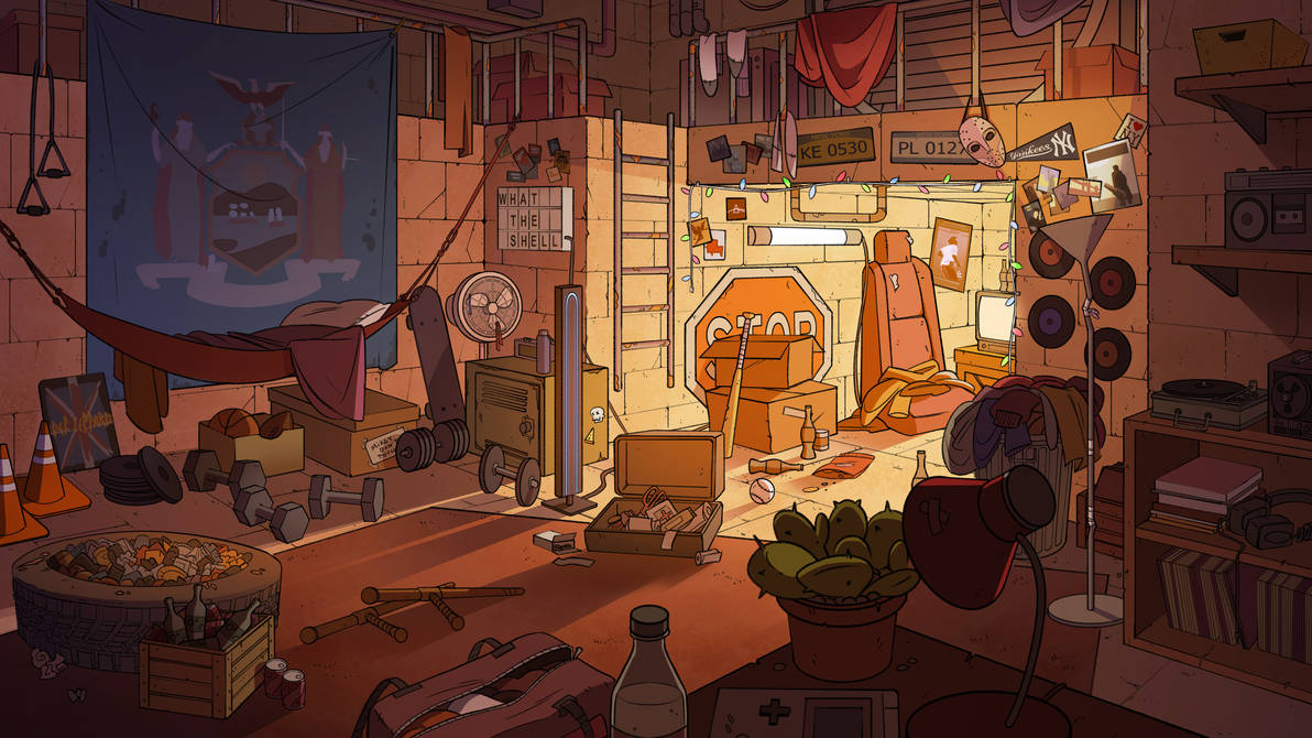 TMNT - Raph's Room by Jamocha101 on DeviantArt