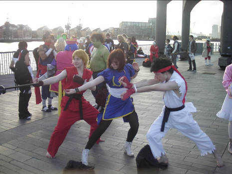 MCM Expo Oct 11 - Ken, Chun Li and Ryu