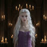 A Girl with Long White Hair