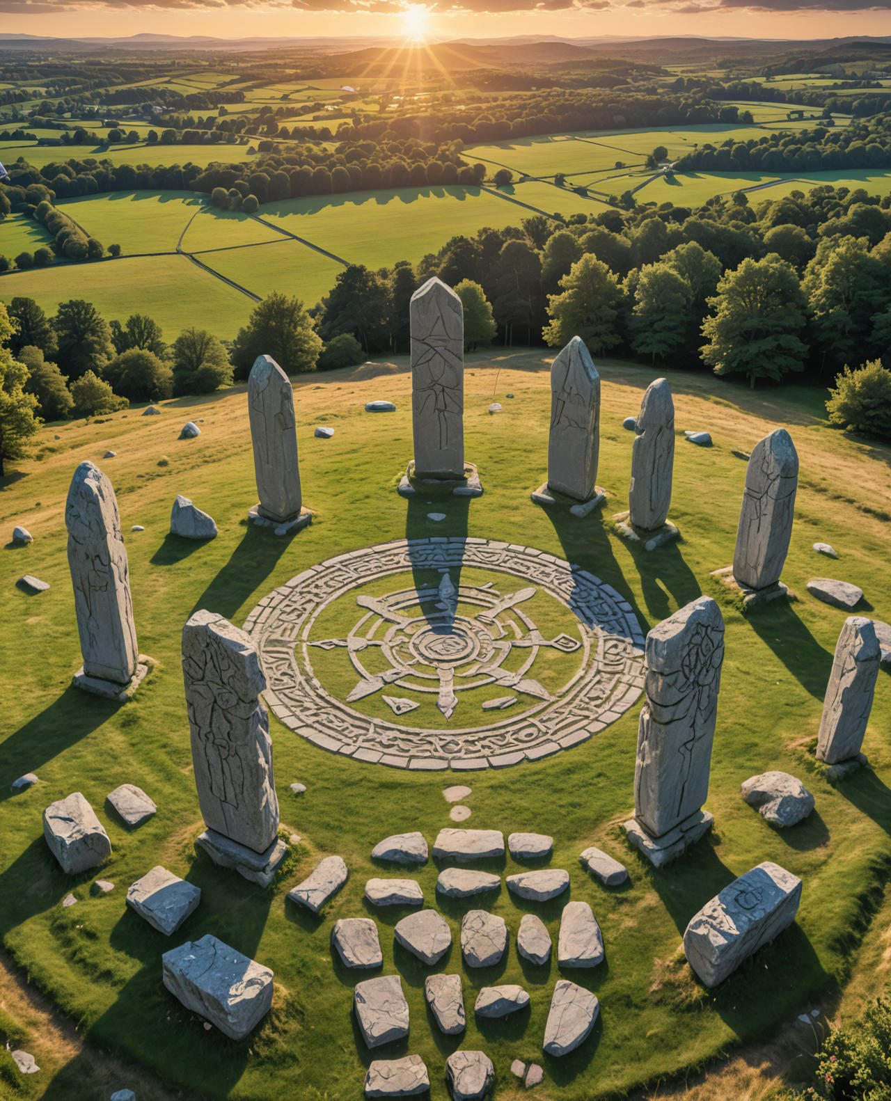 Magic Stones Deviantart A magic stone circle by MoonlitMysteries on DeviantArt