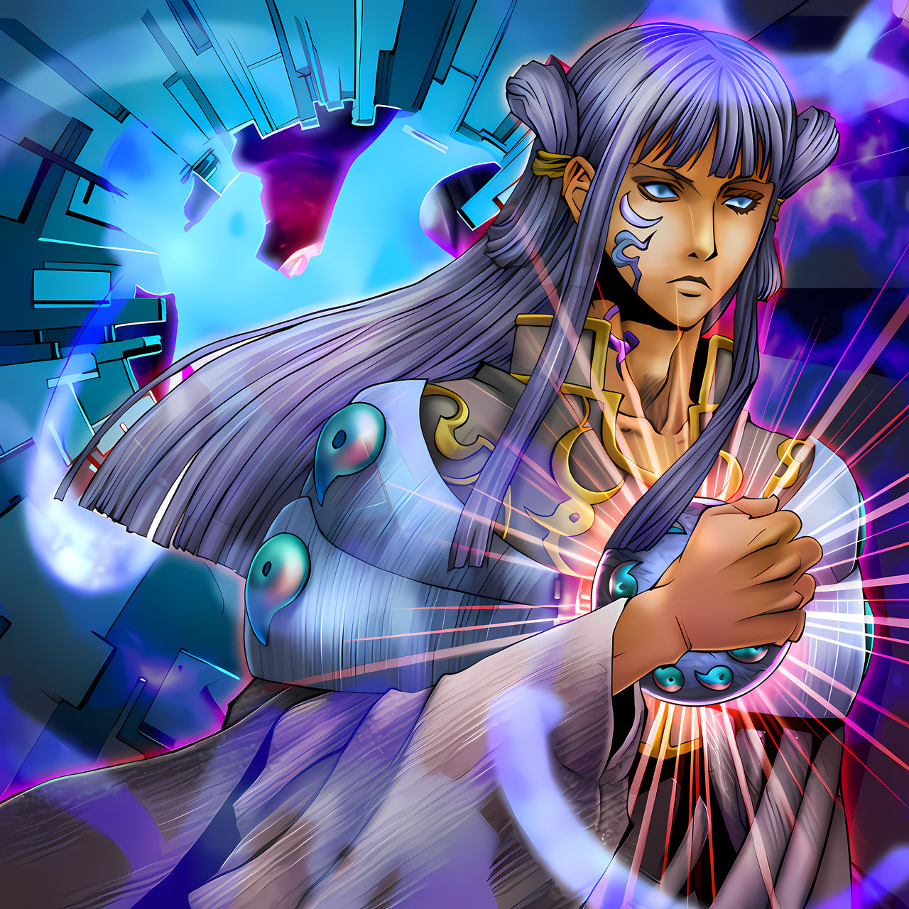 tsukuyomi yugioh card DUSA-EN052 Ultra Rare 1st Edition NM Tsukuyomi (Yugioh Astral Pack 1)
