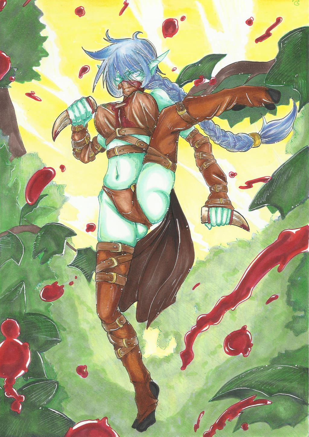 Skylanders: STEALTH ELF by MAD-project on DeviantArt
