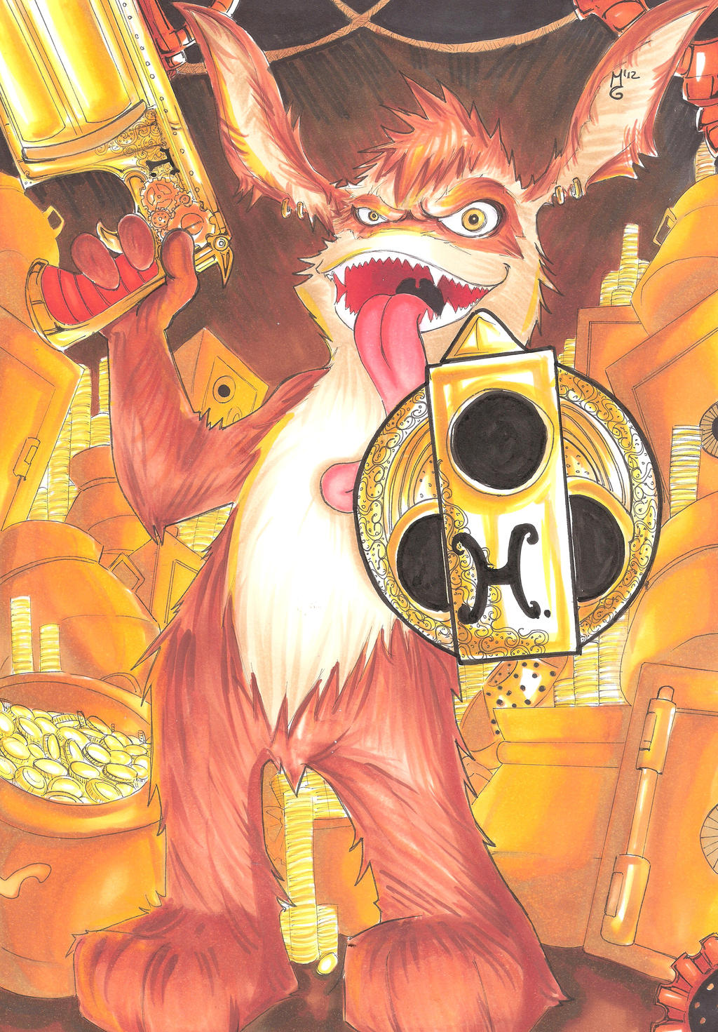 Skylanders Trigger Happy By Mad Project On Deviantart