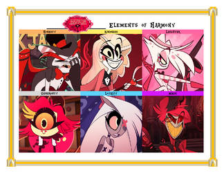 Hazbin Hotel Elements of Harmony Meme