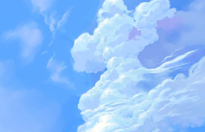 Practicing---sky