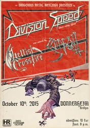 Division Speed Album release concert flyer