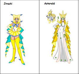 Jirachi senshi line