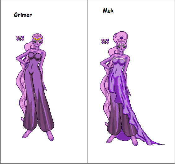 Grimer senshi line