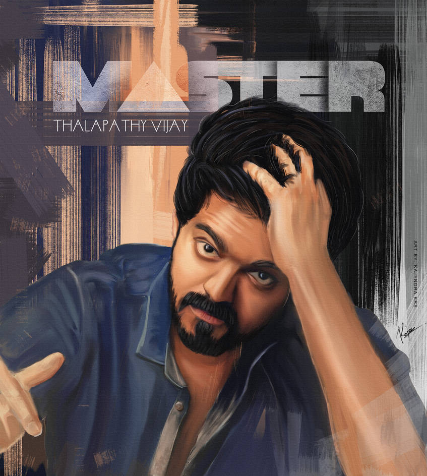Master Thalapathy vijay Digital Art by kajandra on DeviantArt
