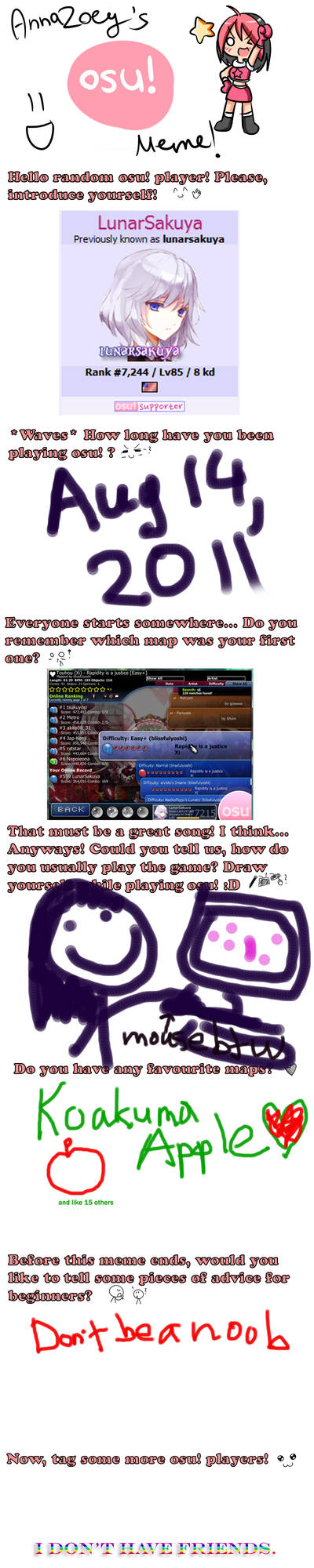 Osu Meme by Sakuya-pyon on DeviantArt