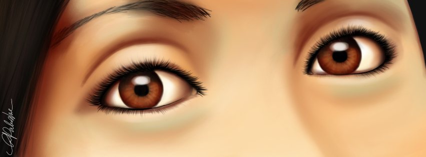 iPad art: Eyes