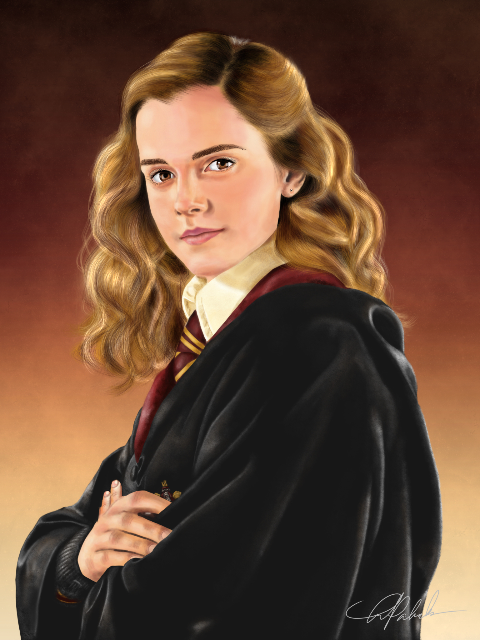 iPad art: Hermione Granger