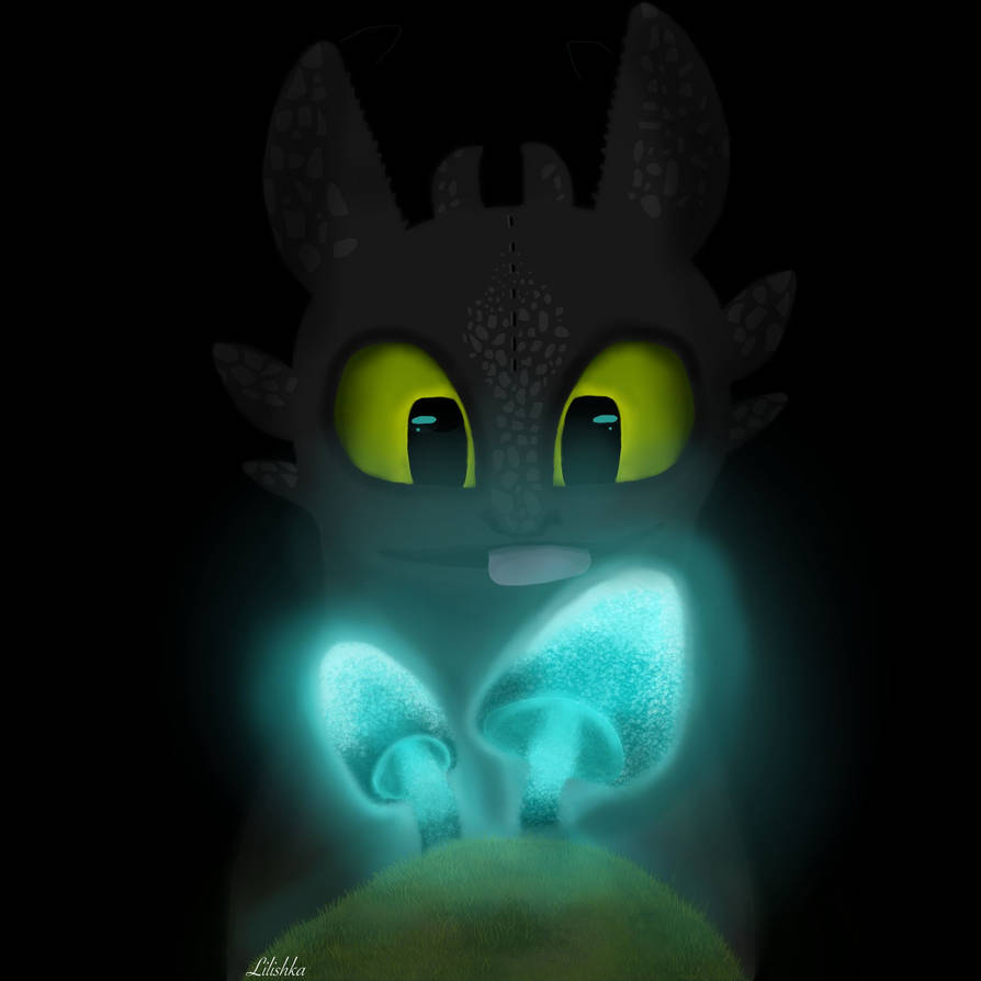 Toothless by LilishkaArt on DeviantArt