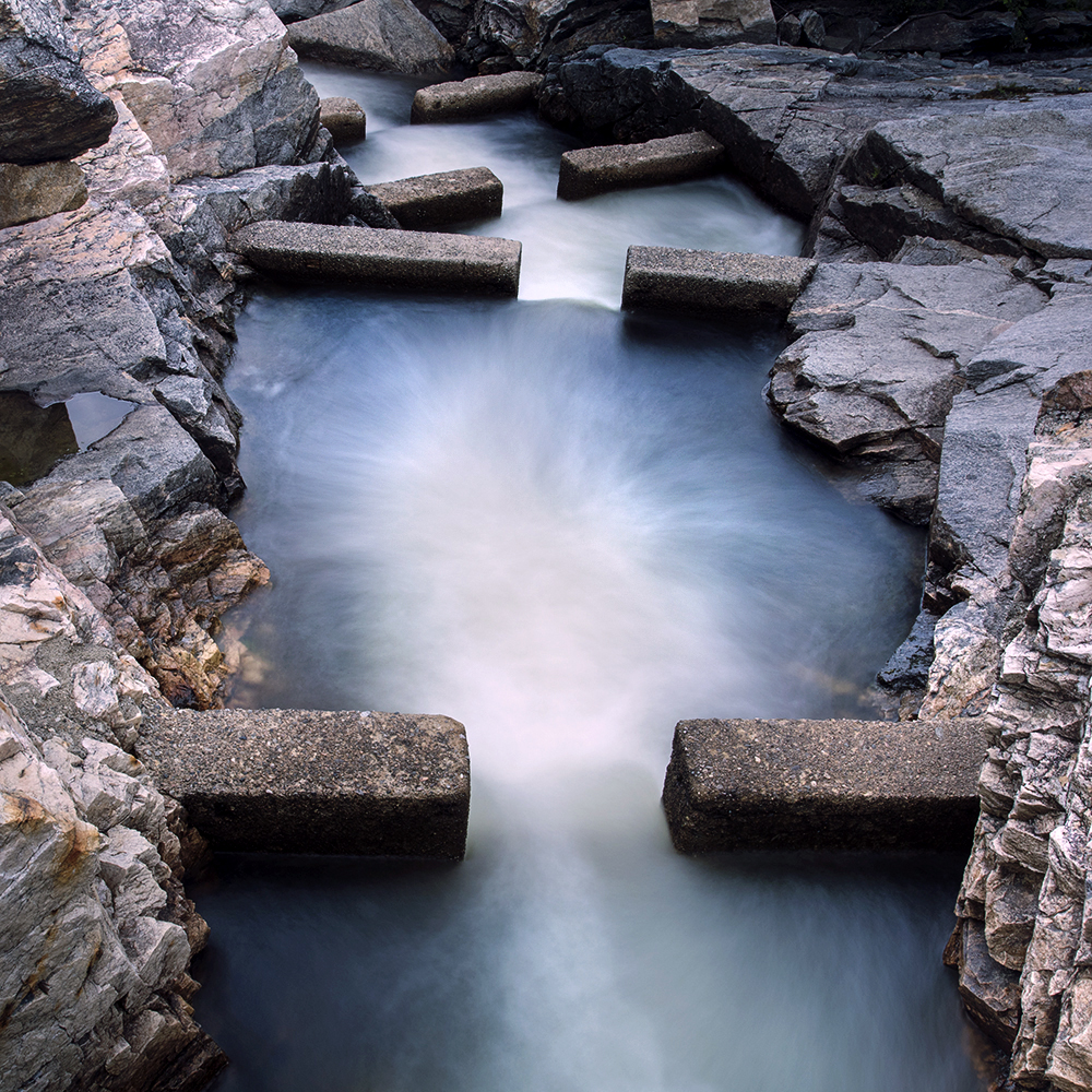 The salmon stairs