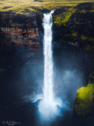 Haifoss waterfall by streamweb