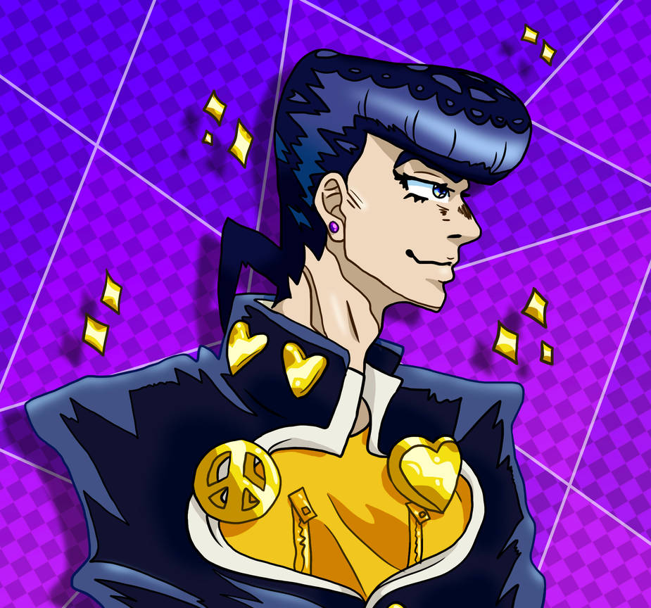 Josuke Colored Sketch by EnderCatDragon on DeviantArt