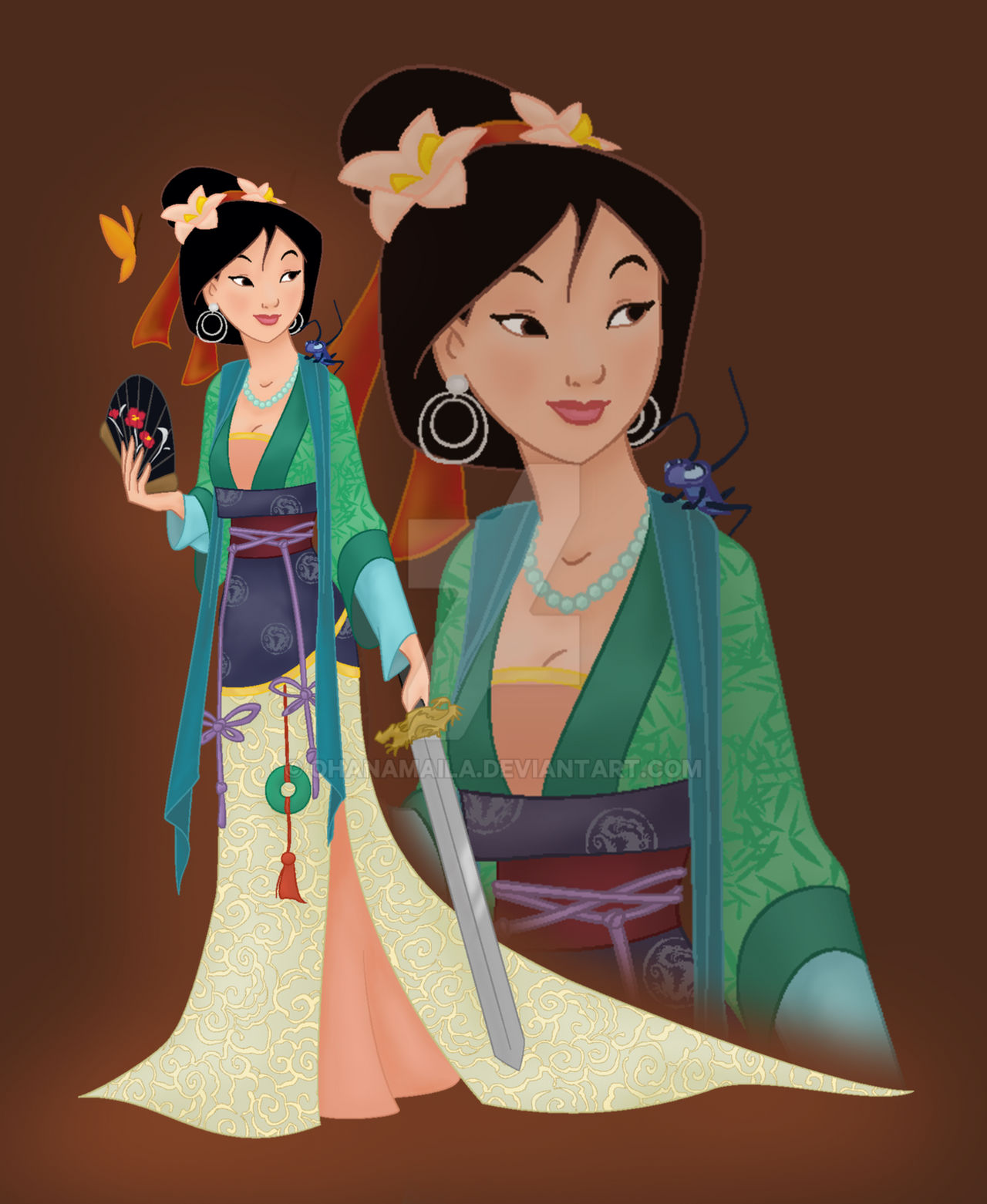 Disney Princess Mulan by Ohanamaila on DeviantArt