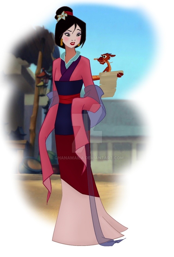 Mulan Meets Mushu  Disney Princess 