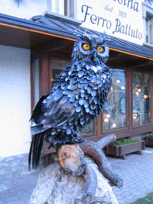 Iron Owl by bhaisidhe
