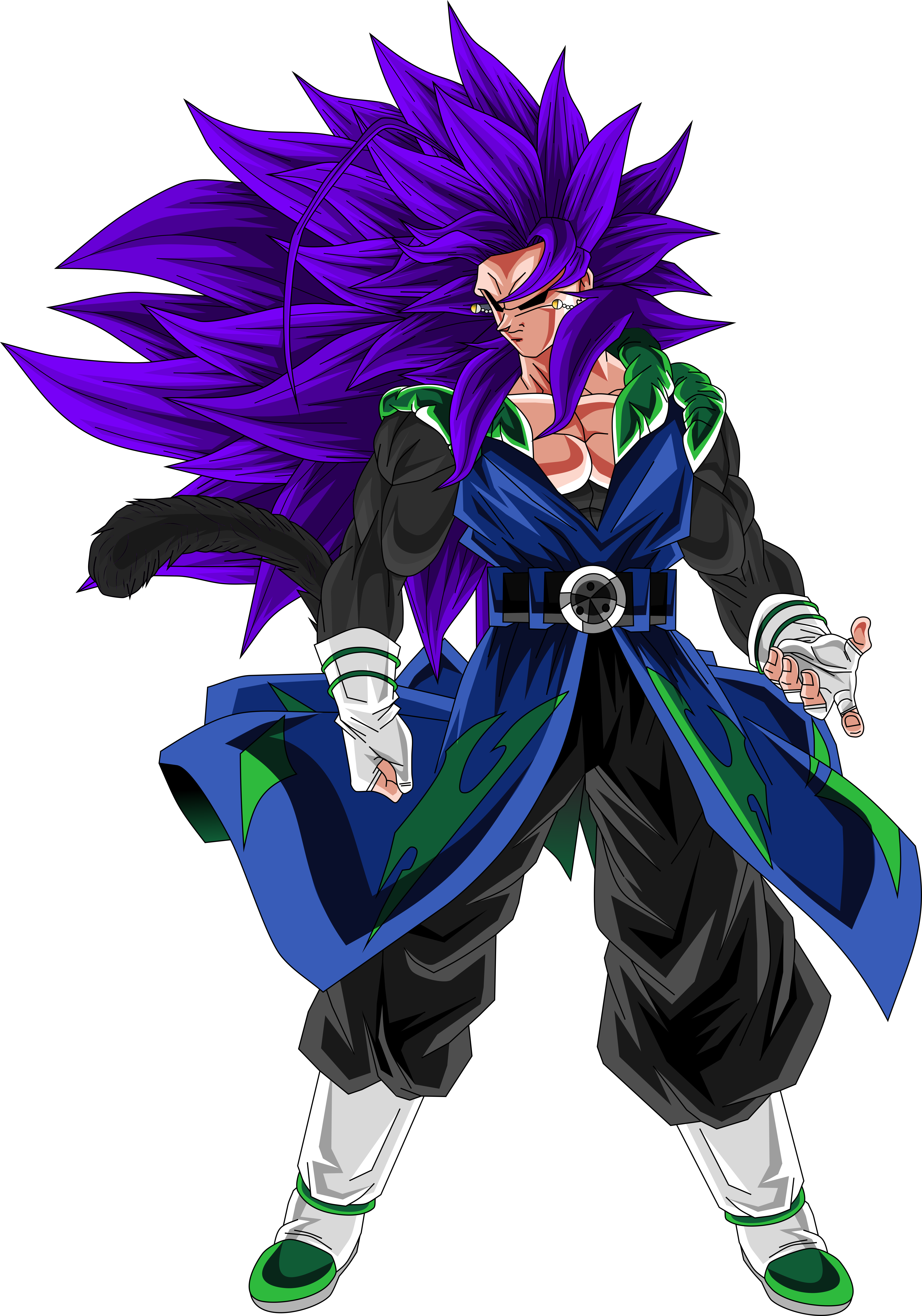 Caulifa ssj infinito by DarknessZeck on DeviantArt