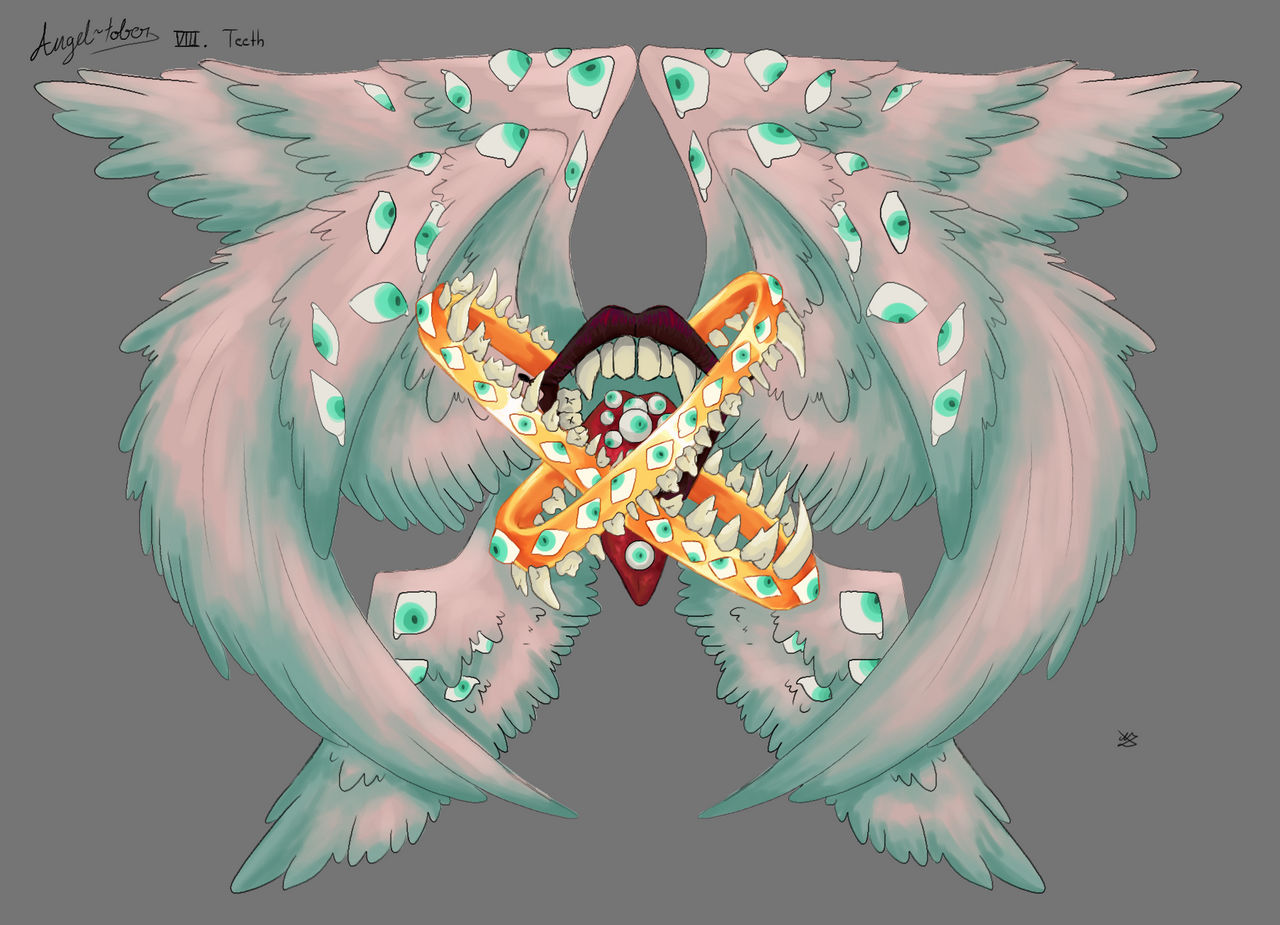 Deviantart Rateeth Angeltober 2022 - Teeth by NichizoraSailor on DeviantArt