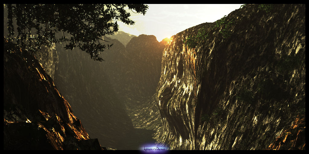 Misty Mountains by kittenwylde