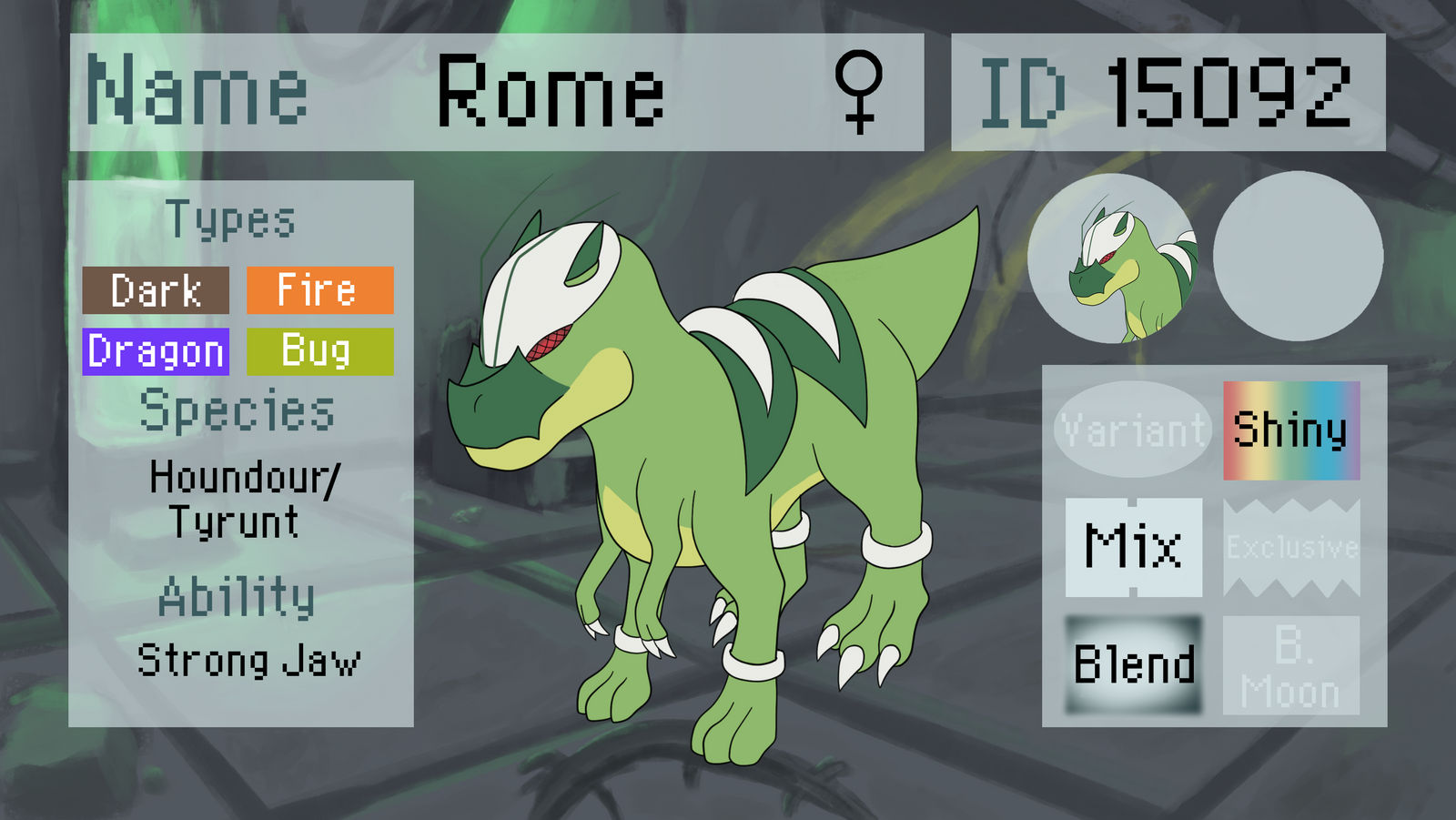 (PKMN CC) Rome ref by Okamisusi on DeviantArt