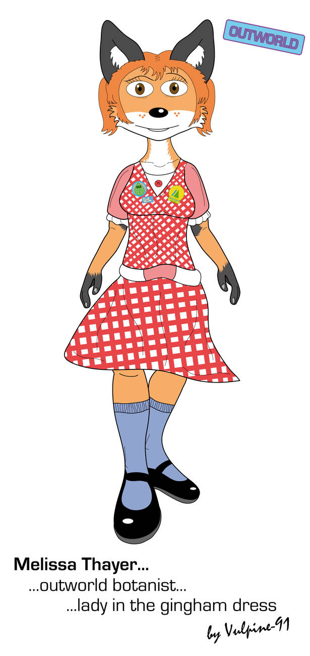 Melissa Thayer, Lady in the Gingham Dress