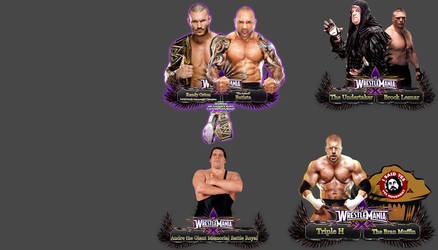 wrestlemania 30 real card preview