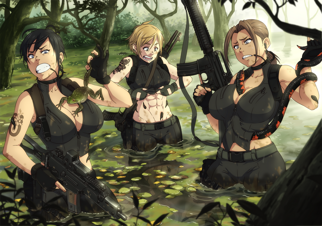 Swamp fiasco by ichan-desu