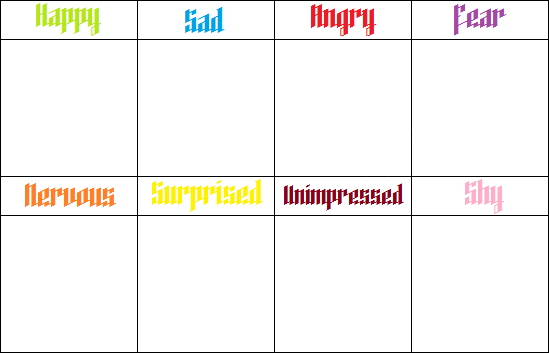 Emotions Meme Template by Mimistarlish on DeviantArt