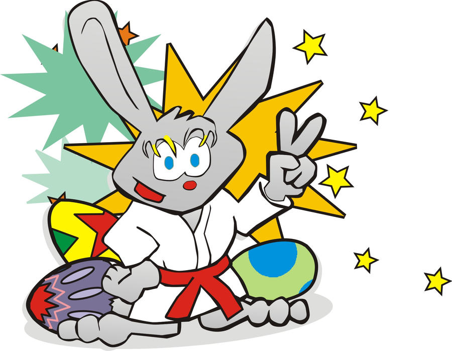 Easter Martial Arts Rabbit by DPForPrez on DeviantArt