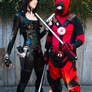 Domino and Deadpool at Sakura-Con 2013