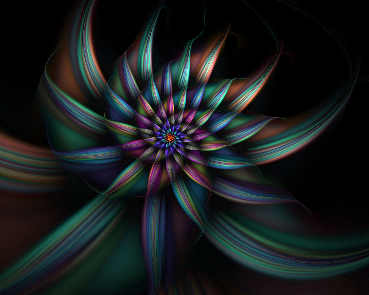 Spiral Flower 10