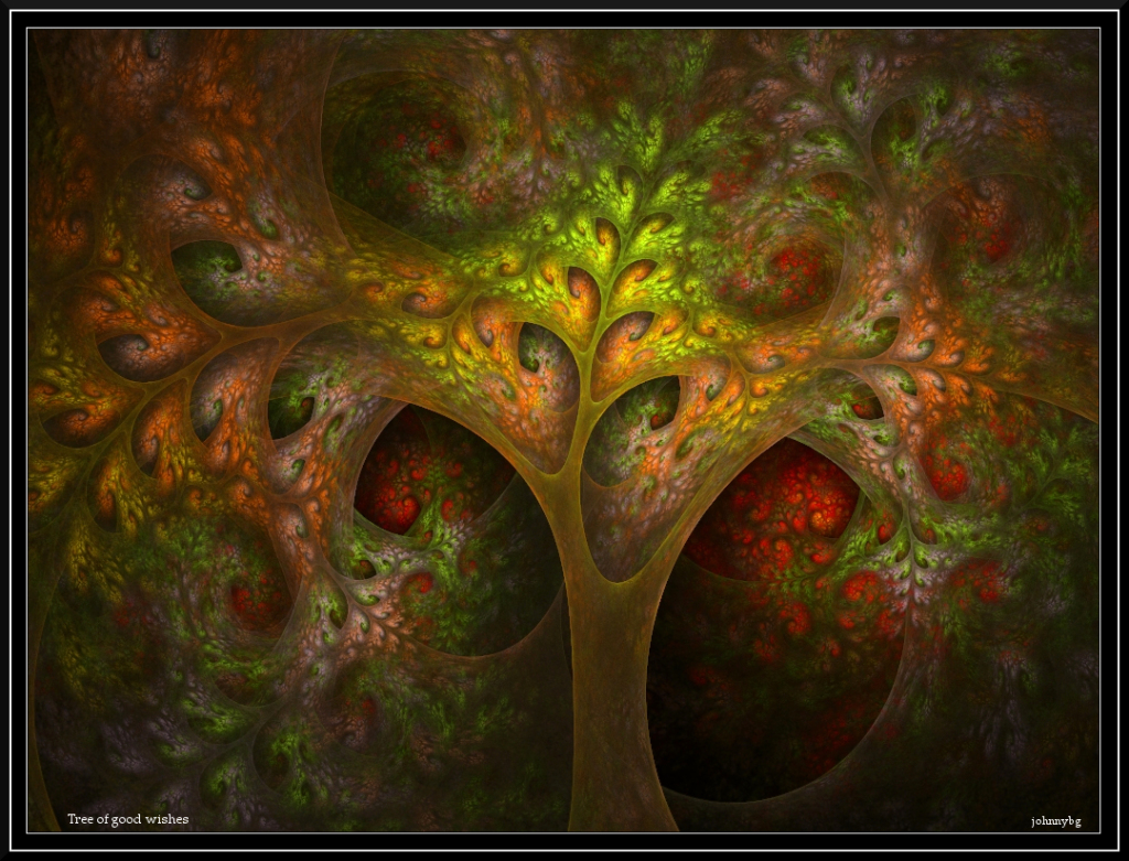 Tree of good wishes