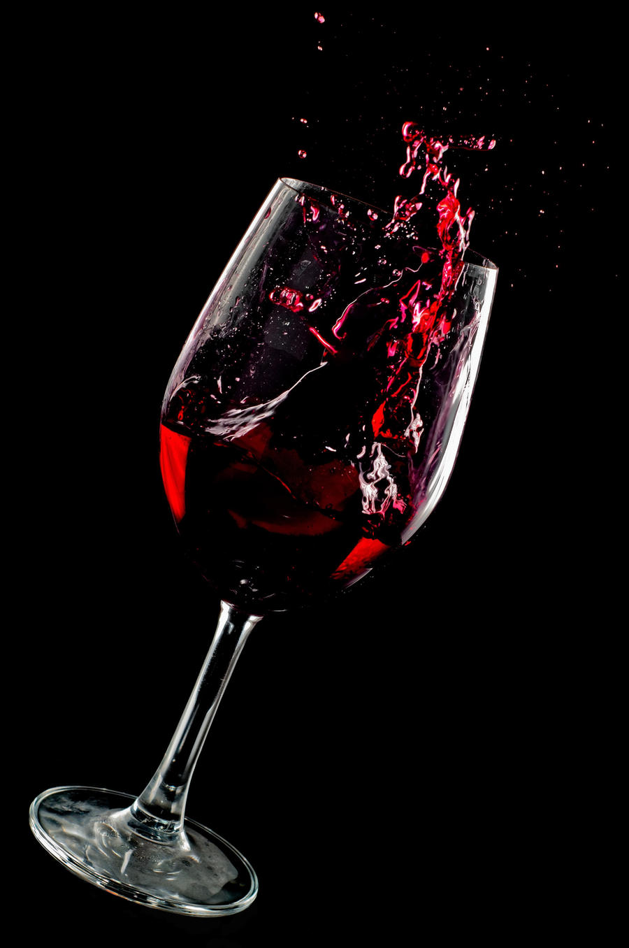 Oops! Wine Glass Splash by ShogunMaki