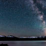 Abraham Lake Milky Way