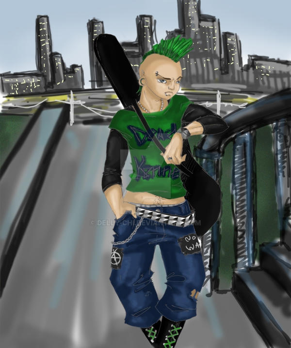 Punk Tech Deviantart punk by Delly-Chi on DeviantArt