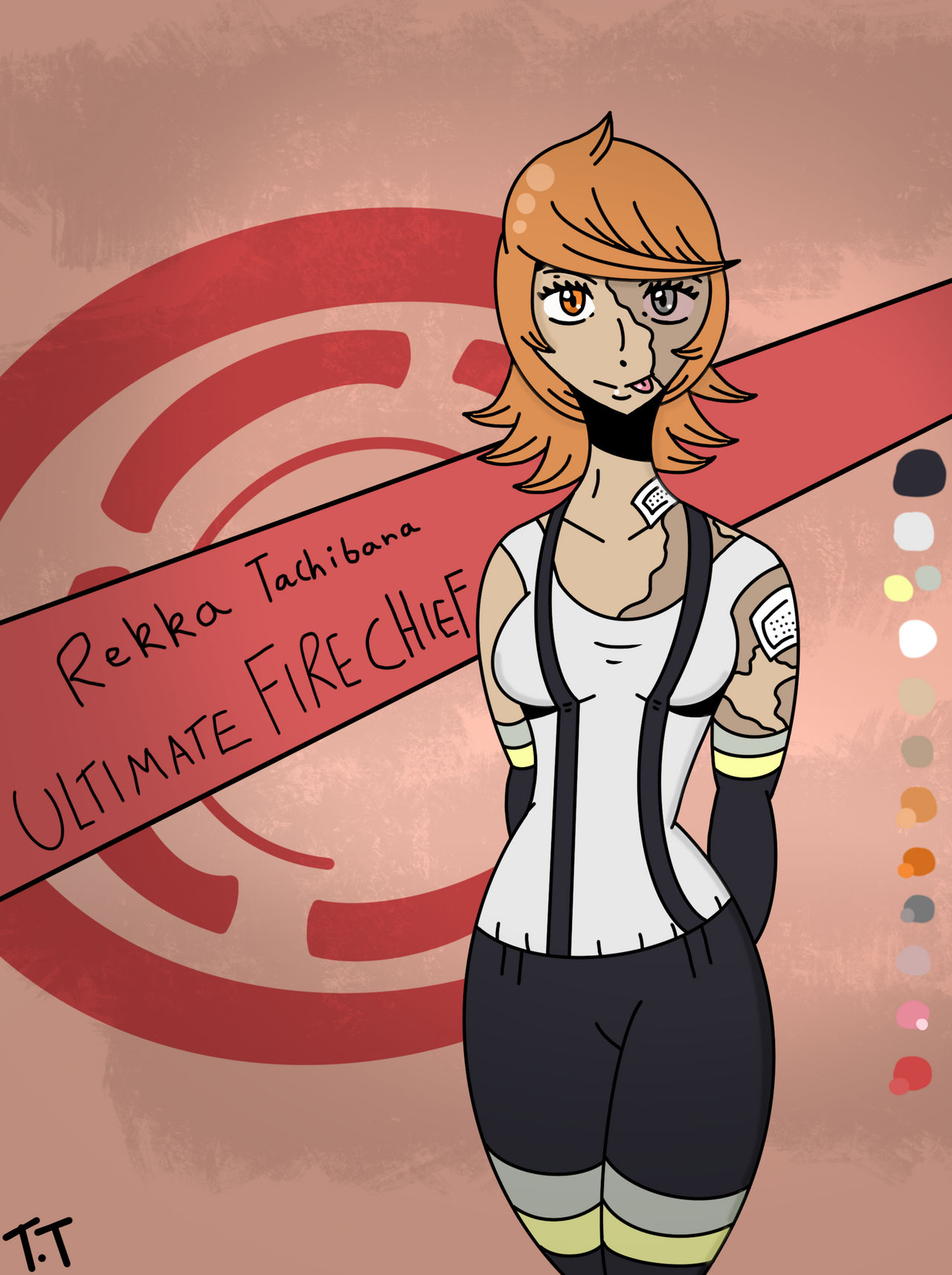 Danganronpa Oc Rekka Tachibana Read Description By Train Tracks 1931 On Deviantart Danganronpa Oc Rekka Tachibana Read Description By Train Tracks 1931 On Deviantart