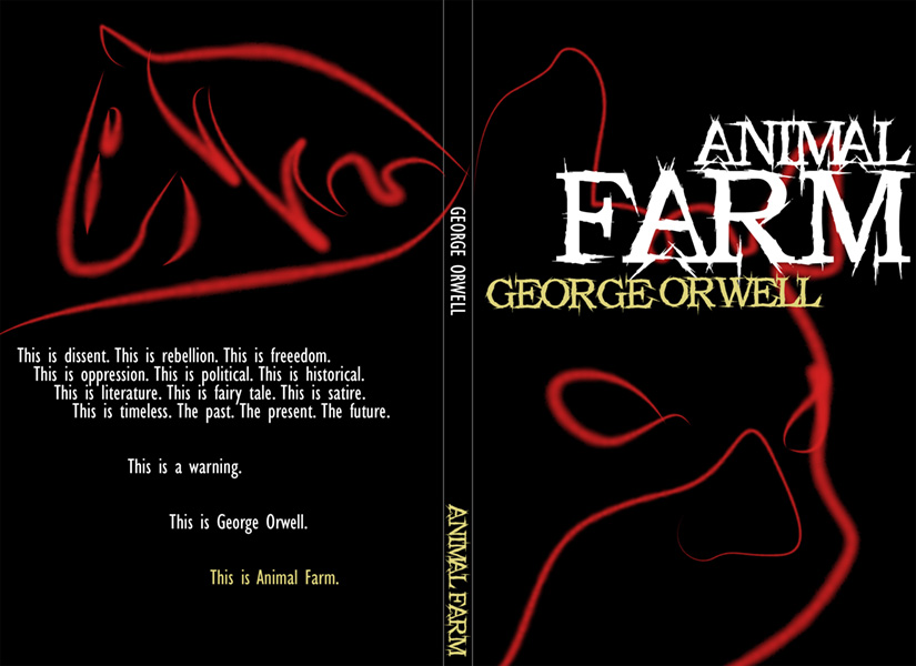 Animal Farm book cover v1